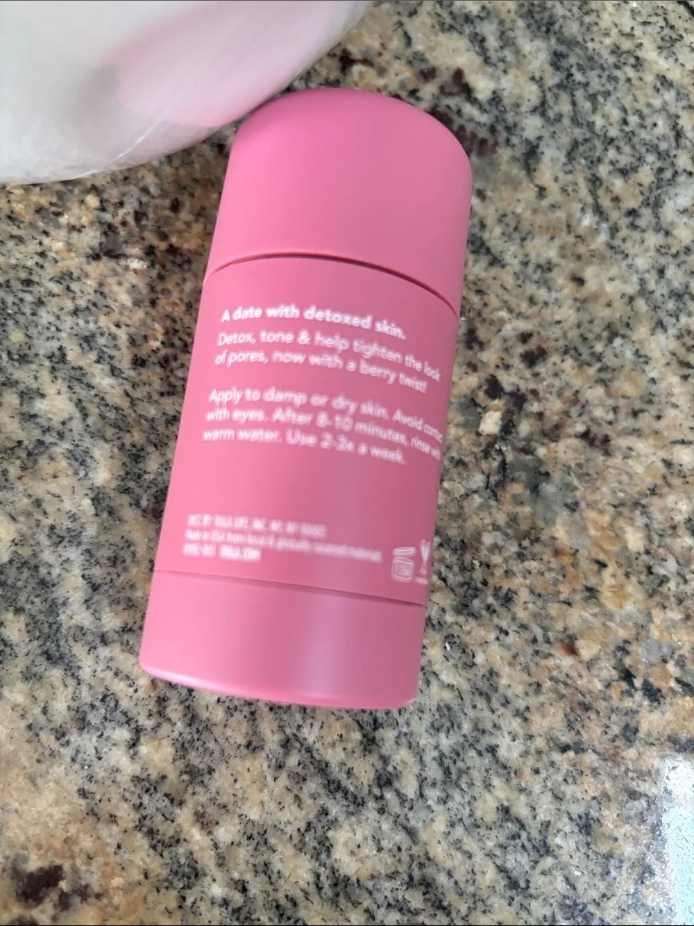 Tula Berry Detox Face Mask Stick — Pink